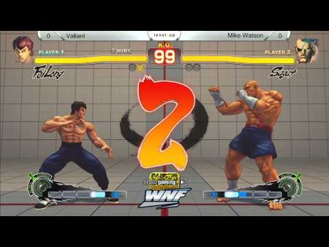 SSF4AE Valiant vs Mike Watson - WNF 1.6