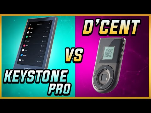 Keystone Pro vs D'CENT | Which Biometric Hardware Wallet Wins?
