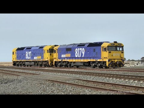 6CK5 Diesel Locomotives Refuel At Gheringhap - PoathTV Australian Trains & Railways
