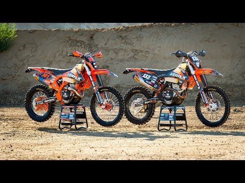 2017 and 2019 KTM 350 EXC-F Bike Builds | Racer X Films