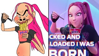 Huntrix How It's Done - KPop Demon Hunters Drawing Meme