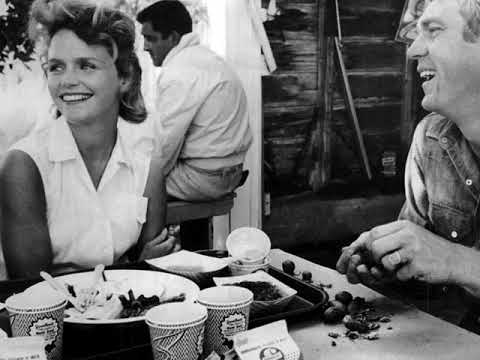 Steve McQueen and Lee Remick two legendary actors