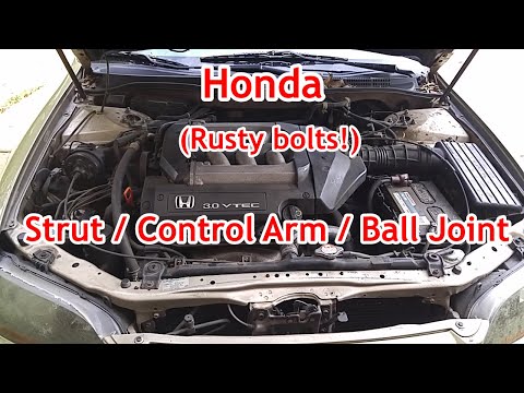 Honda Accord, Acura TL & CL Suspension Service - Strut, Control Arm, & Ball Joint Replacement