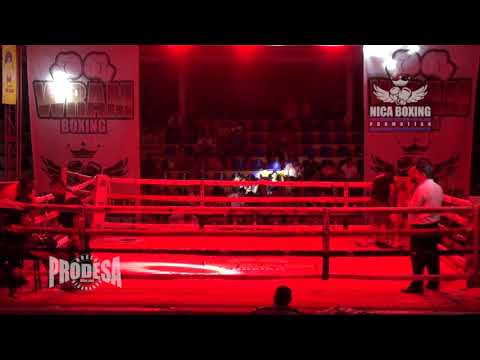 Engel Ramirez VS Alvaro Lumbi - Pelea Amateur - Nica Boxing Promotions