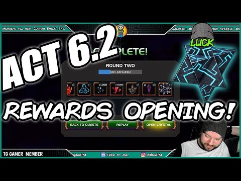 OMG!!! ACT 6.2 RIDICULOUS Rewards Opening! 6 Star, 5 Star r3-4 gem, 3x Cavaliers! #beanieluck