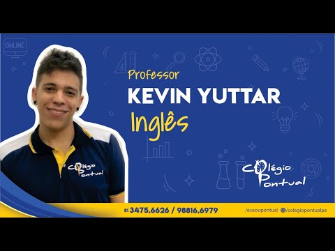 6°ANO INGLÊS, PROF KEVIN