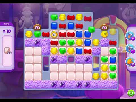 HomeScapes Level 1994 no boosters (11 moves)