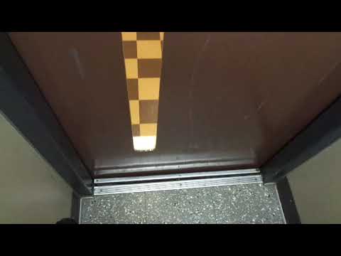 Amazing Old 1980 VALMET-Schlieren Traction Elevator @ Mikkolantie 8A, Ylöjärvi, Pirkanmaa, Finland