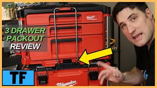 Review of The Milwaukee PACKOUT 22 in. Modular 3-Drawer Tool Box