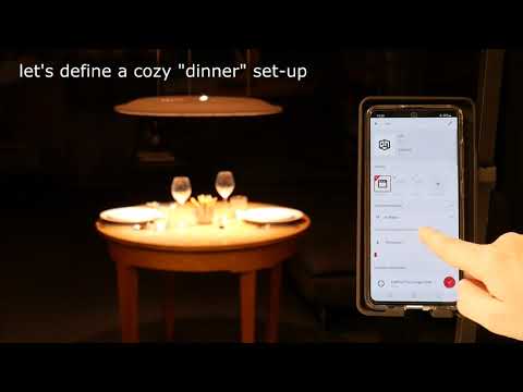 Connect the Nimbus Lighting Pad Lounge to the Häfele Connect Mesh App.