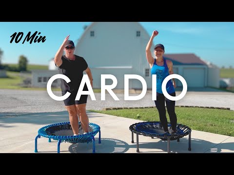 10 Minute Beginner Rebounder Workout | 15 Moves to Latin & African Beats – Vol. 3