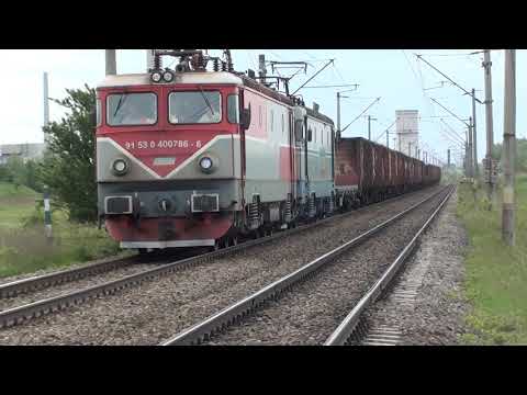 Tren de marfa CFR Marfa trece pe la CET Suceava cu EA786 si EA315 - 30.05.2020