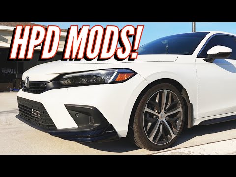 Installing A Front Lip on a 2023 Honda Civic