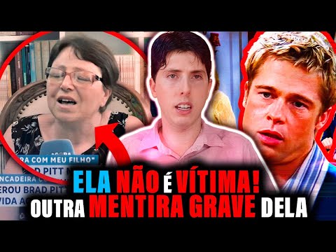 MAIS MENTIRAS ABSURDAS DA DONA MARIA a DONA DAS MENTIRAS! ''VOU CASAR COM BRAD PITT''