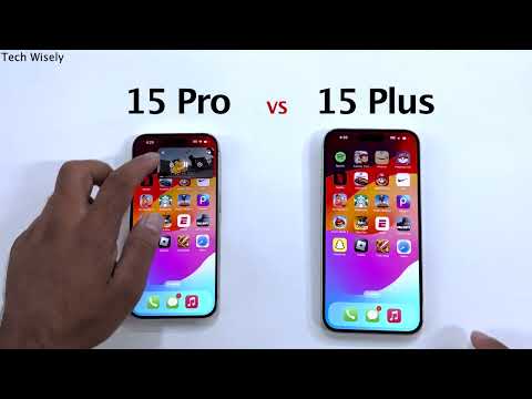 iPhone 15 Pro vs 15 Plus - Speed Performance Test