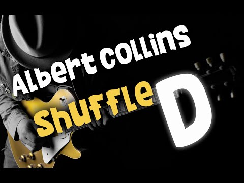 Blues Backing Track Jam - Ice B. - Chicago Blues Backing Track - Albert Collins Shuffle  in D