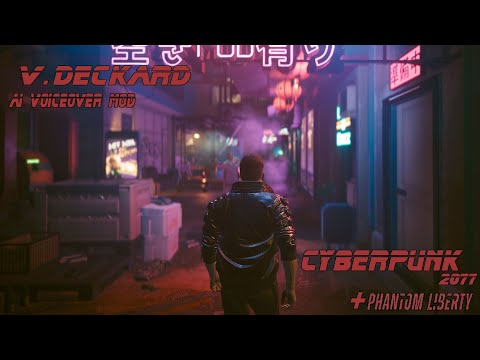 CP77: V Deckard (Blade Runner) AI voiceover mod