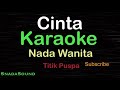 CINTA Lagu Nostalgia Titik Puspa KARAOKE NADA WANITA​⁠ Female Cewek Perempuan UcokkuYasir
