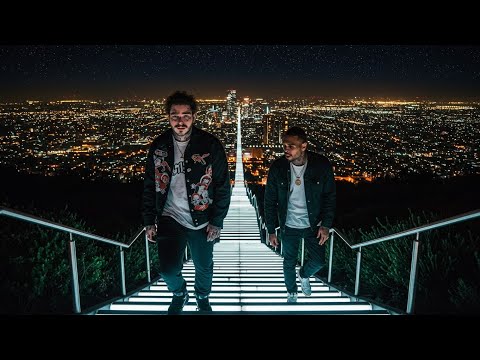 Post Malone ft Chris Brown – On My Way | Lyrics Video