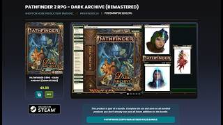 Pathfinder 2E Remaster: Dark Archive Product Spotlight