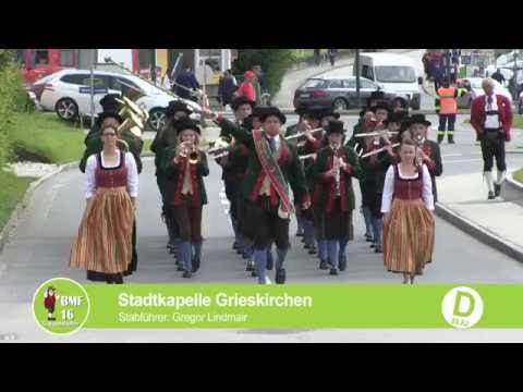 Stadtkapelle Grieskirchen - Bezirksmusikfest Gaspoltshofen 2016 | Marschmusik | Blasmusik | Kapellen