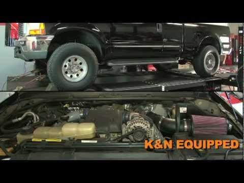1999-2003 Ford F250, F350 Super Duty, and Excursion 7.3L V8 Diesel K&N Air Intake Installation