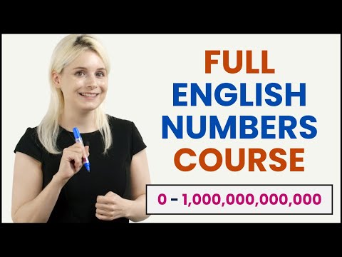 Learn English Numbers FULL COURSE | All Numbers 0 to 1 TRILLION