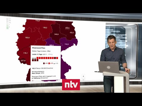 Pandemie-Lage am 17. November - Zehnter Tag mit Rekord-Inzidenz in Folge | ntv