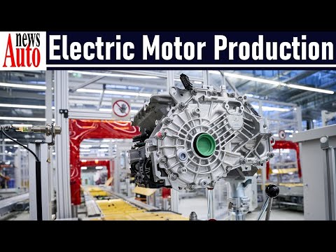 BMW 5th Generation eDrive Electric Motor (2021) - Production | NewsAuto