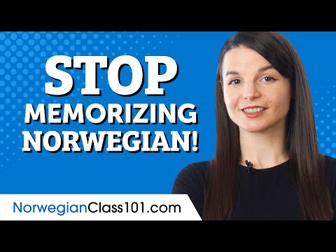 How to Get Used to Norwegian Words