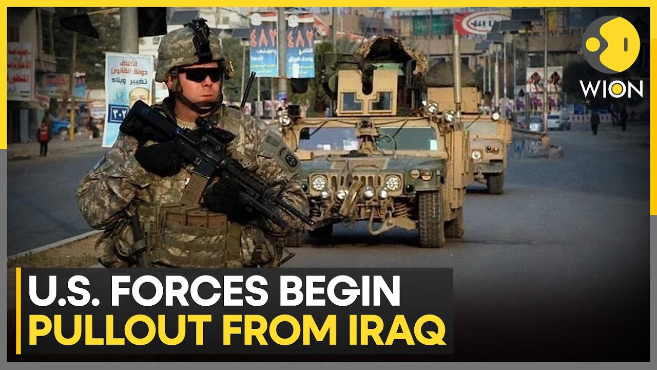 US Nears Full Withdrawl From Bases In Iraq | WION News
