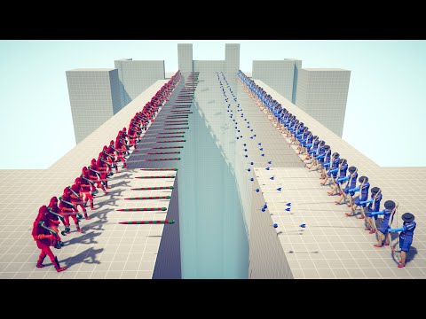 70x SNAKE ARCHERS vs 70x EVERY RANGED UNIT - Totally Accurate Battle Simulator TABS