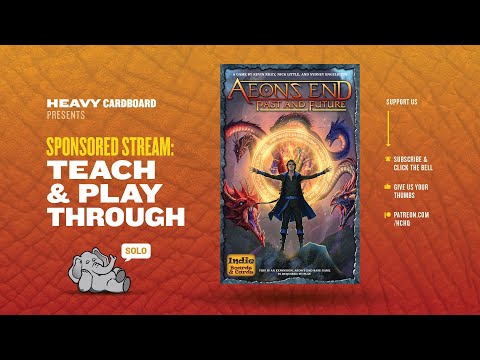 Aeon's End - (KS) Past & Future- Solo Teaching & Play-through by Heavy Cardboard