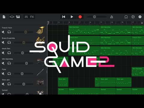 Mingle Game Song &ldquo;Round and Round&rdquo; | Squid Game: Season 2 (GarageBand)//ガレージバンド