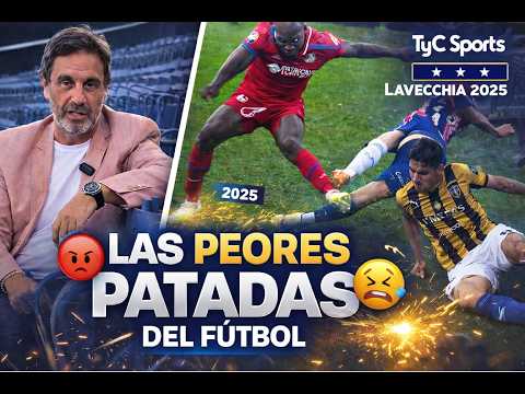 👉 LAS PEORES PATADAS DEL FÚTBOL 😬⚽ | ESPECIAL TyC SPORTS – LAVECCHIA 2025