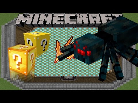 Minecraft - CAVE SPIDER TITAN - LUCKY BLOCK CHALLENGES