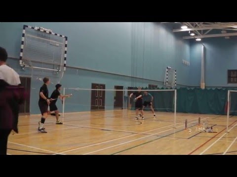 Cheshire vs Ulster Jamie Cheung Dom Ashton MD Badminton 30/01/16