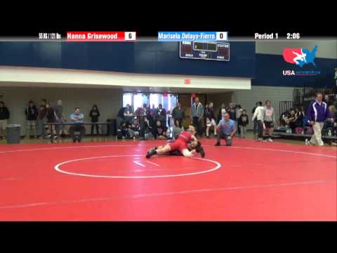 55 KG R1 - Hanna Grisewood (King) vs. Marisela Delayo-Fierro (MBU)