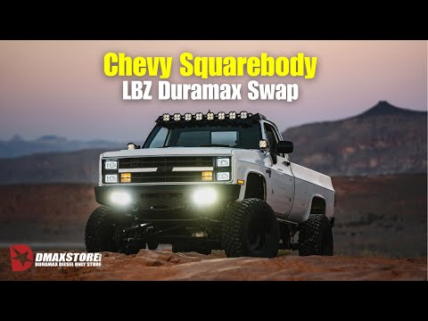 Chevy Squarebody LBZ Duramax Swapped Truck