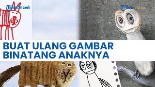 Ayah di Inggris Buat Ulang Gambar Binatang Anaknya dengan Photoshop, Hasilnya Bikin Terpingkal