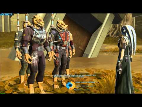 SWTOR JC Fifteenth Conversation with Qyzen Fess - Straight and Narrow