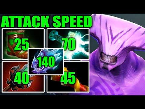 How much ATTACK SPEED do you want? -W33: YES!! - Faceless Void with +440 Attack Speed Build!!