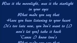 What made you say that