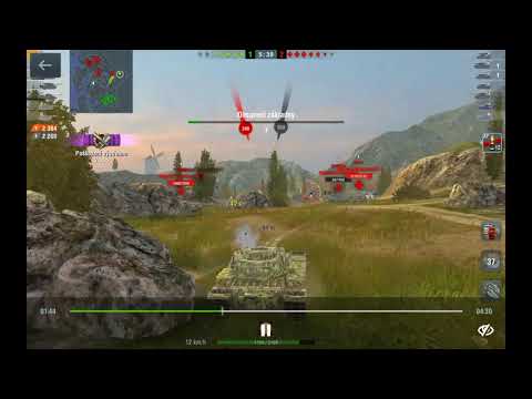 Wotb Fv 215b 6200dmg 5vs2 luck and skill