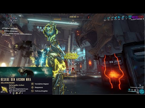 Warframe Archon Jagd Besiege den Archon Nira
