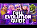 Full Guide On EVOLUTIONS In UNDER 3 MINUTES - Clash Royale Evolutions Explained