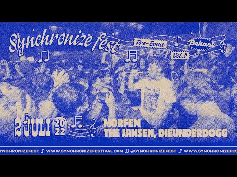 #PreEventSF #SynchronizeFest 2022 Vol. 5: Morfem, The Jansen, Dieunderdogg - 2 Juli 2022