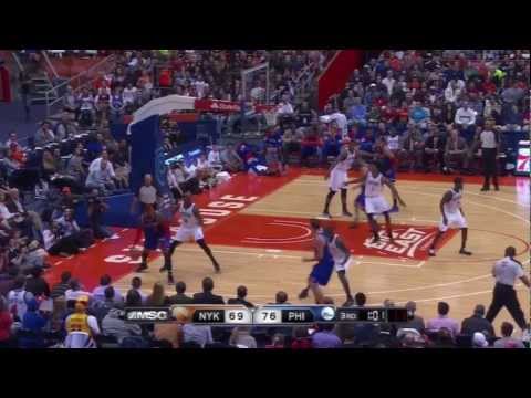 [10.22.12] Carmelo Anthony - 23 points vs 76ers (@ Syracuse) (Full Highlights)