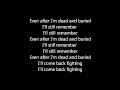 Billy Talent Voices of Violence Lyrics 