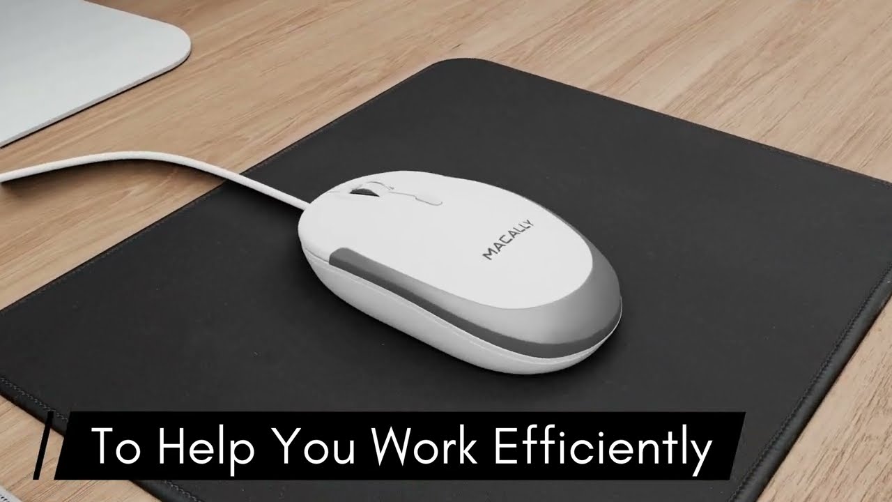 USB-C Optical Quiet Click Mouse for Mac/PC (UCDYNAMOUSE)